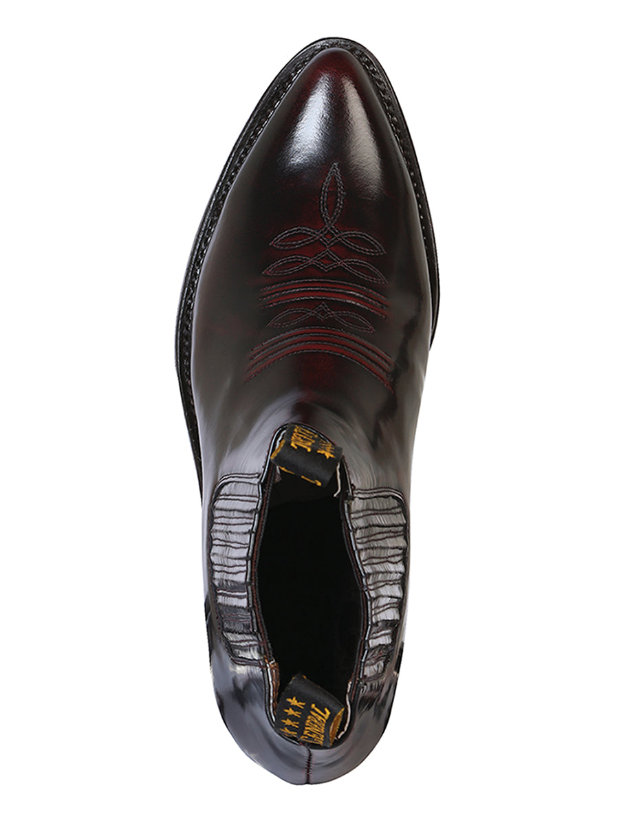 El General Mens Chamelon Ankle Boot - Wine 179