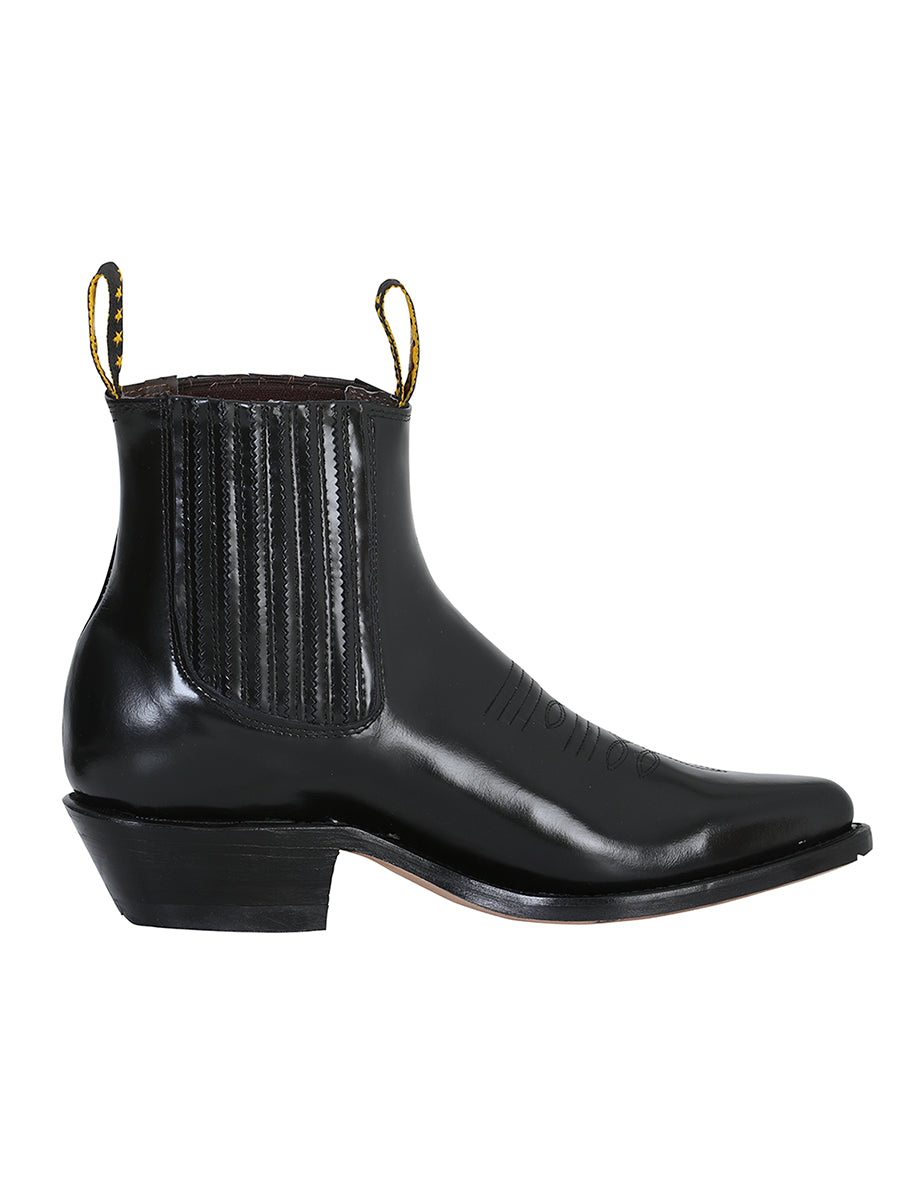 El General Mens Chameleon Ankle Boot - Black 181