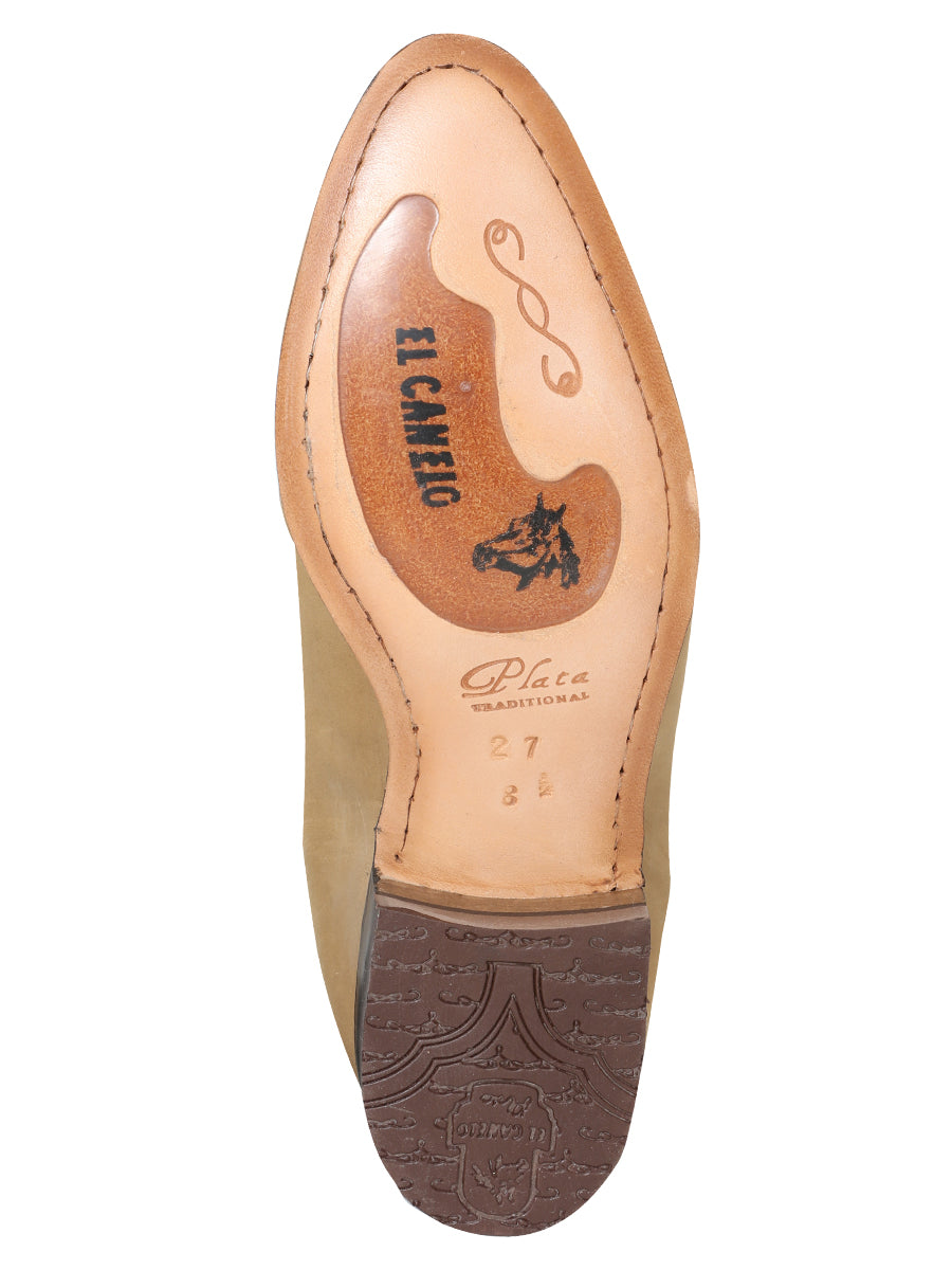 El Canelo Mens Charro Ankle Boot - Atlas Sand