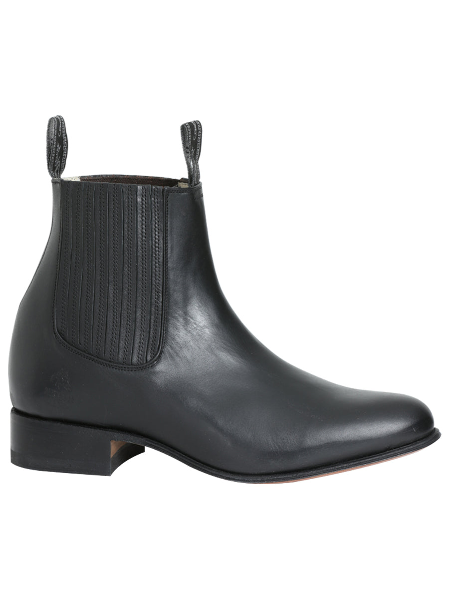 El Canelo Mens Charro Ankle Boot - Atlas Black