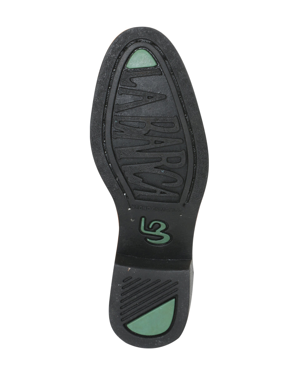 La Barca Kids Traditional Charro Ankle Boot (Honey)