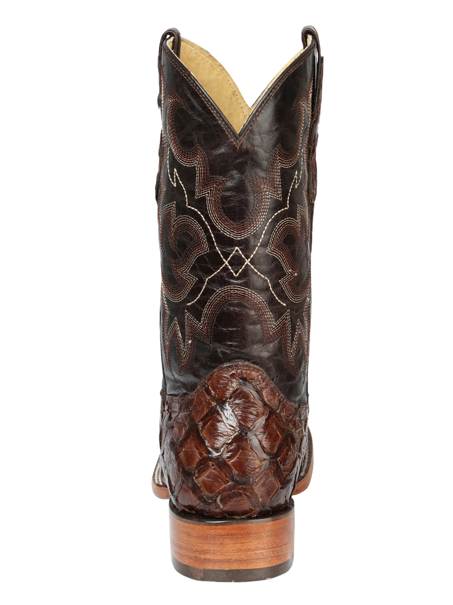 El General Mens Pirarucu Rodeo Boots - Brown