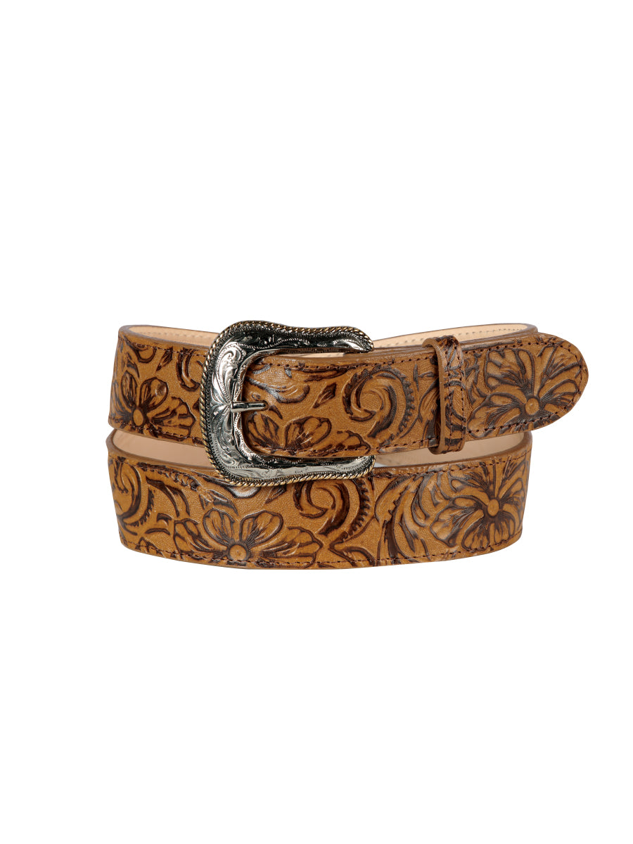 El General Womens Chiseled Denim Belt - Orix 44638