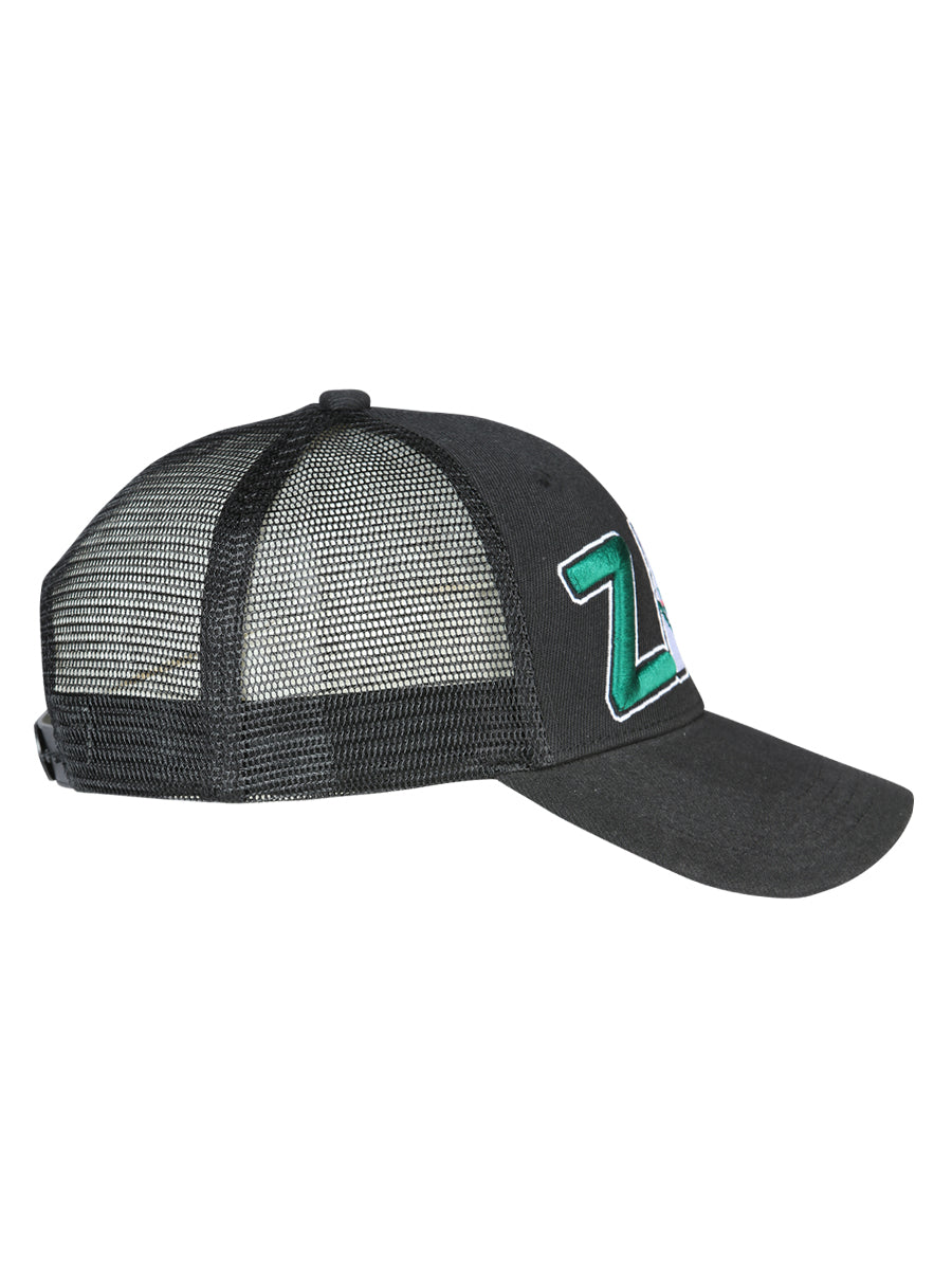 El General Zacatecas Trucker Hat- Black