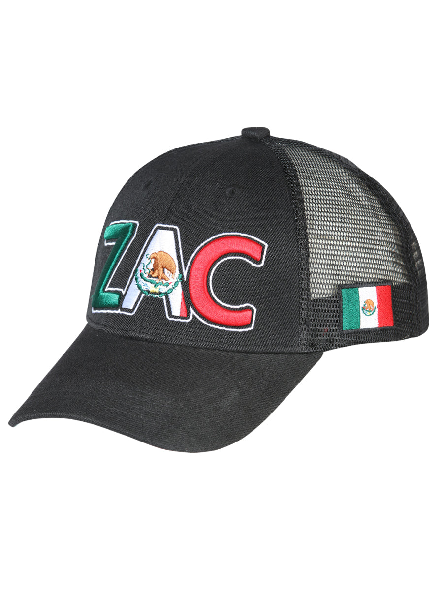 El General Zacatecas Trucker Hat- Black