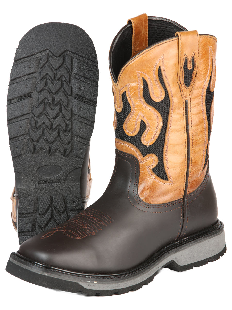 El General Rodeo Work Boot - Dark Brown 51276