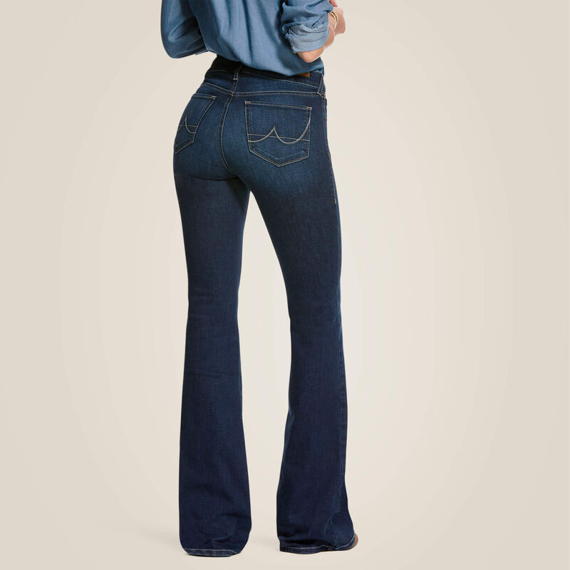 Ariat Womens Ultra Stretch Perfect Rise Katie Flare Jean - Maya
