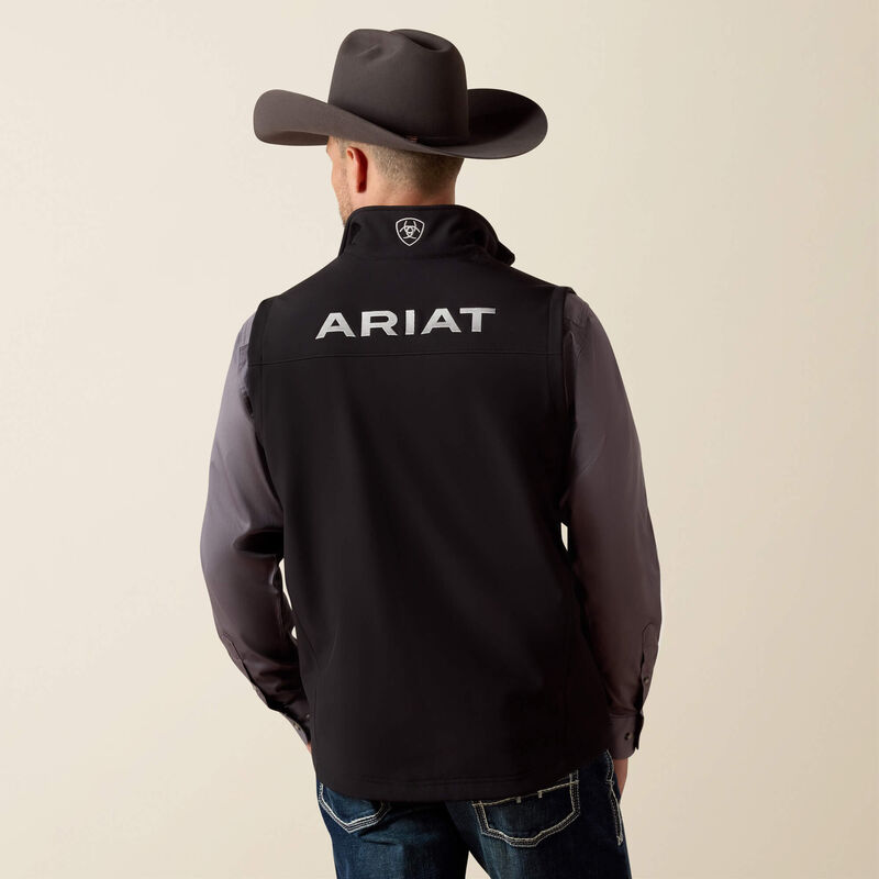Ariat Mens Logo 2.0 Softshell Vest - Black