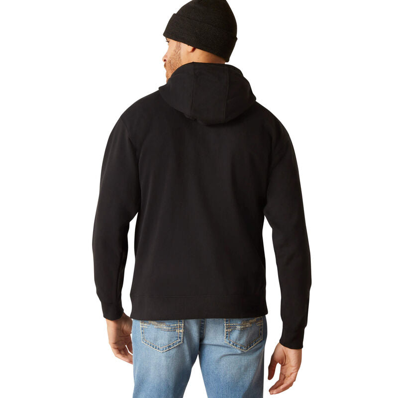 Ariat Mens Mexico Hoodie - Black