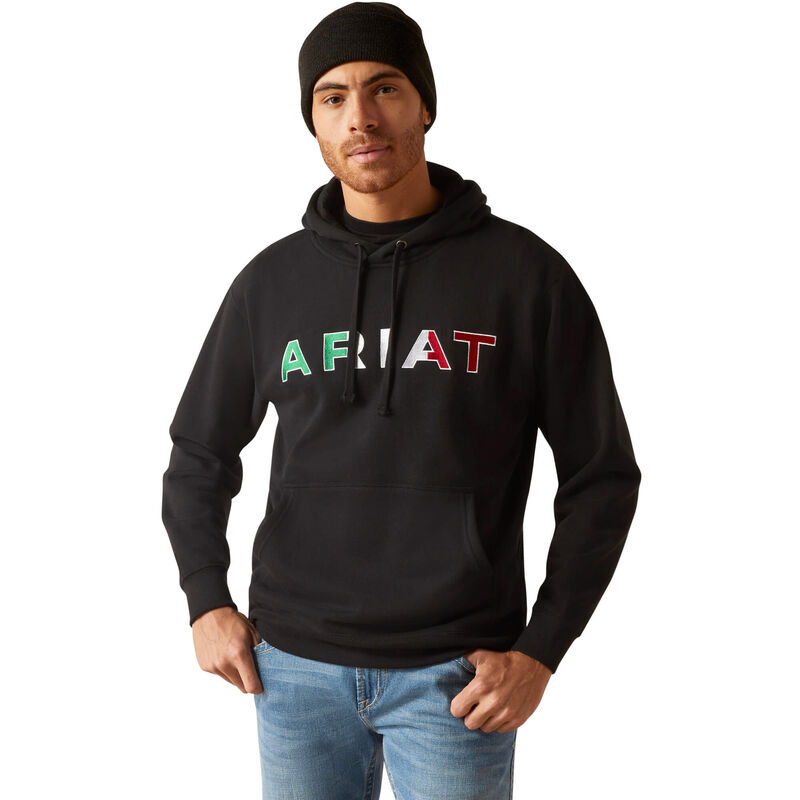 Ariat Mens Mexico Hoodie - Black