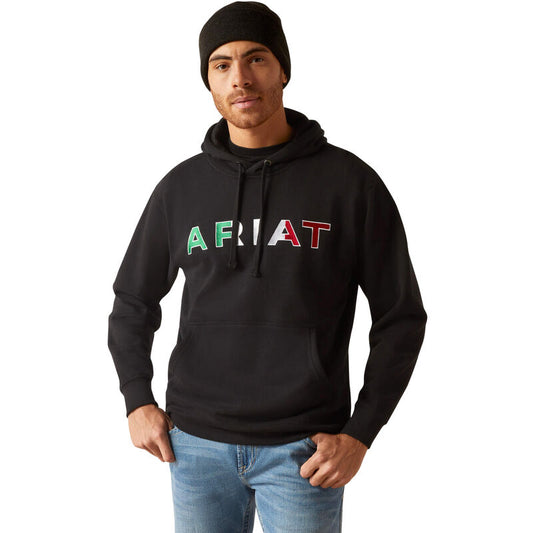 Ariat Mens Mexico Hoodie - Black