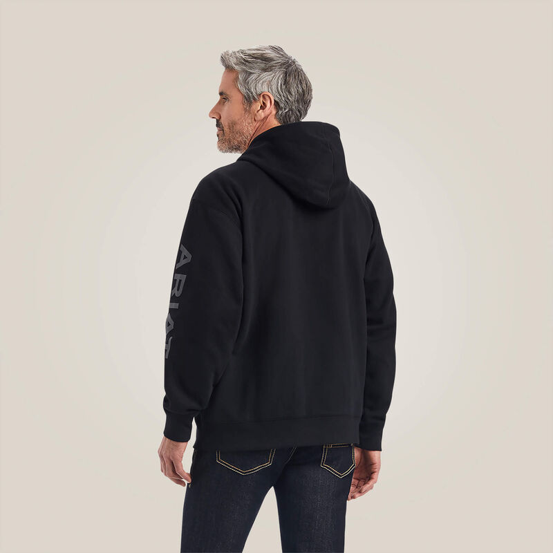 Ariat Mens Ariat Logo Hoodie - Black
