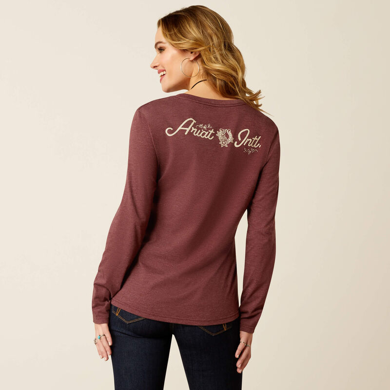 Ariat Womens Fine Boots and Denim T-Shirt