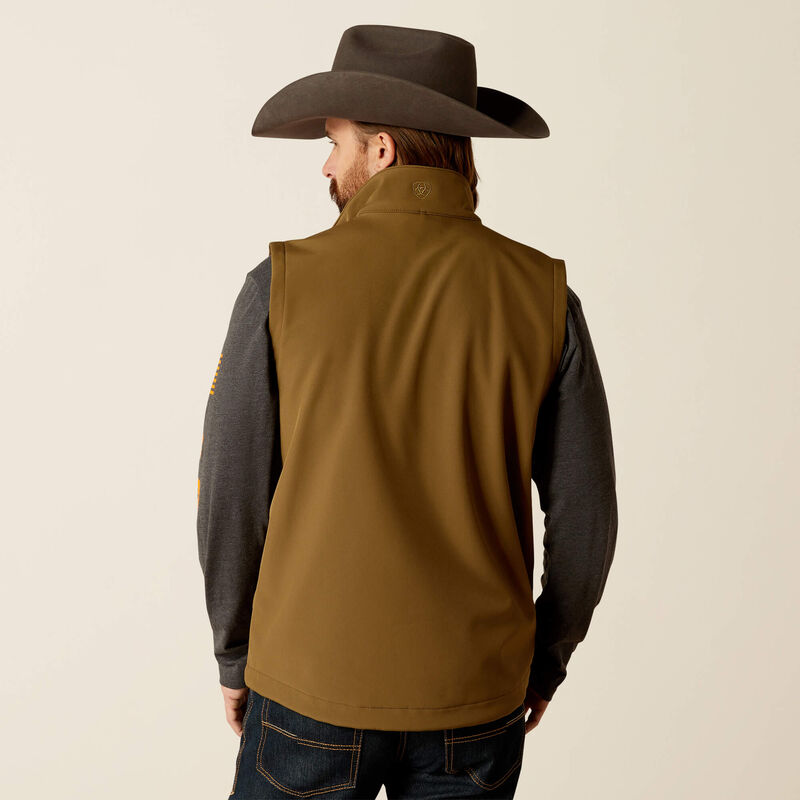 Ariat Mens Logan Softshell Vest - Beech
