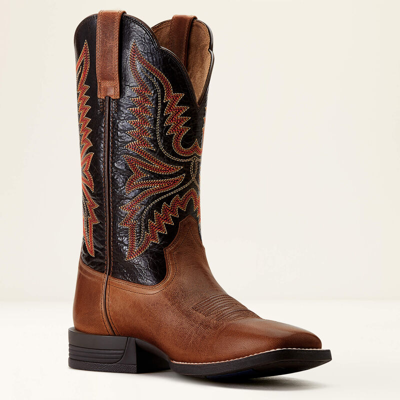 Ariat Mens Brush Creek Cowboy Boot - Mesa Tan