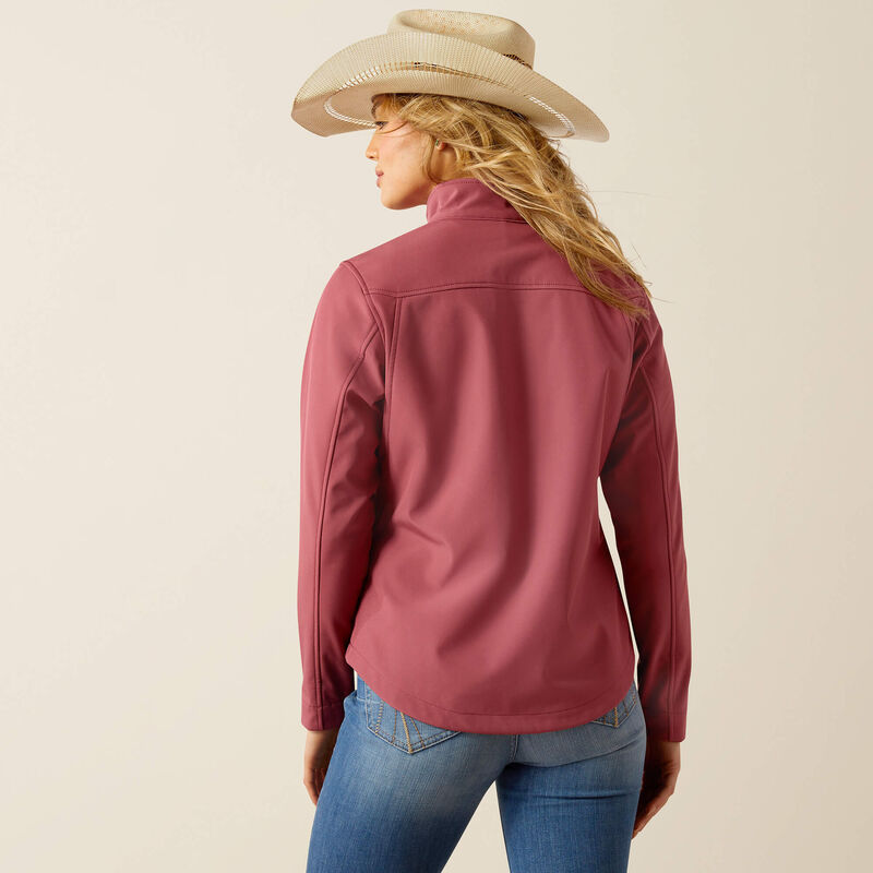 Ariat Womens New Team Softshell Jacket Dry Rose