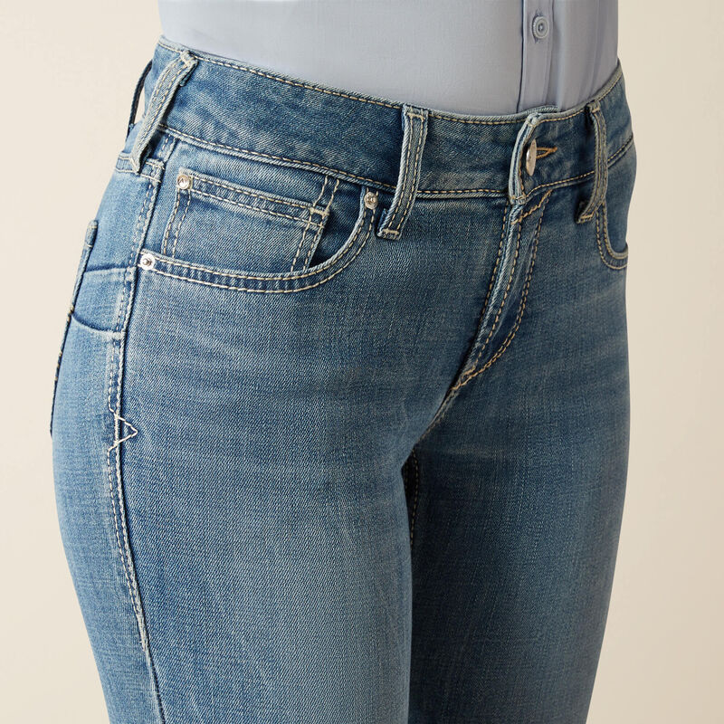 Ariat Womens Perfect Rise Naz Boot Cut Jeans - Crete