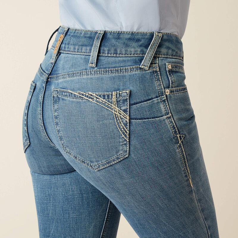 Ariat Womens Perfect Rise Naz Boot Cut Jeans - Crete