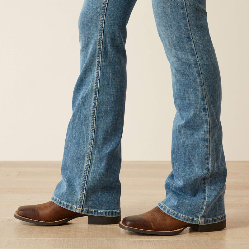 Ariat Womens Perfect Rise Naz Boot Cut Jeans - Crete