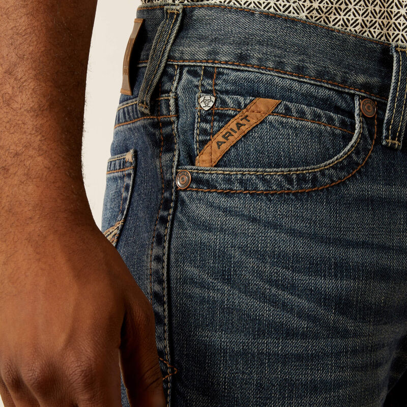Ariat Mens M7 Slim Handley Straight Leg Jeans - Keystone