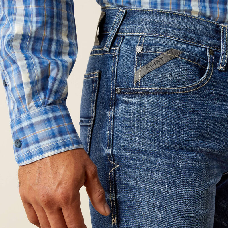 Ariat Mens M1 Vintage Deco Straight Leg Jean - Pismo