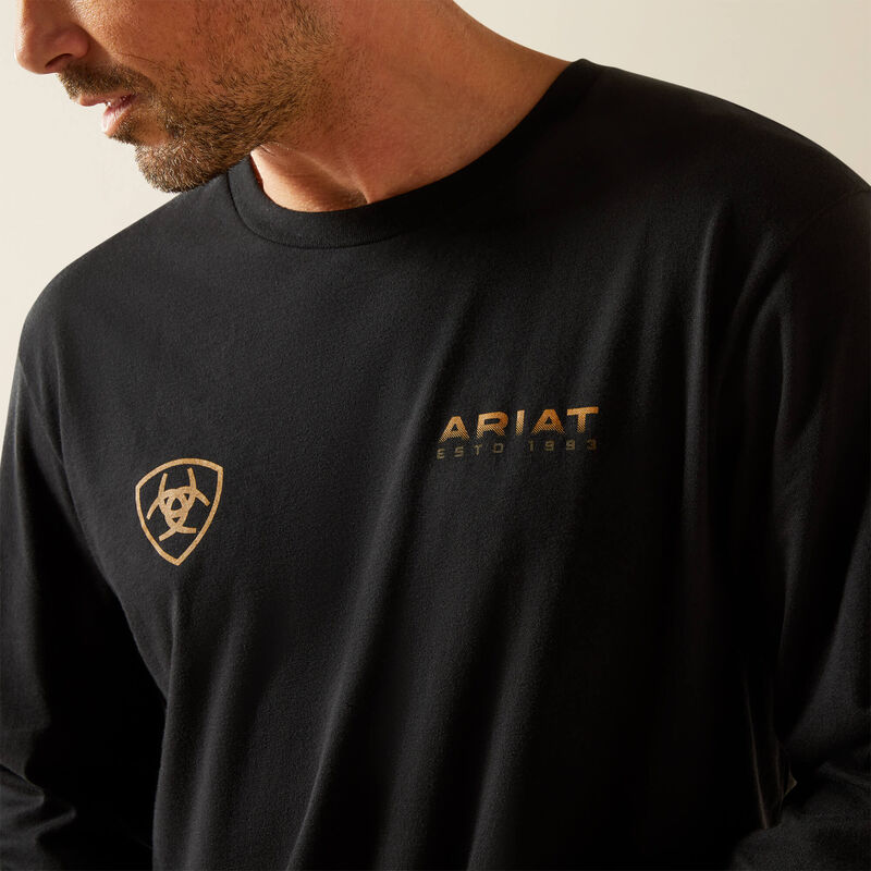 Ariat Mens Ariat Clean Stripe T-Shirt