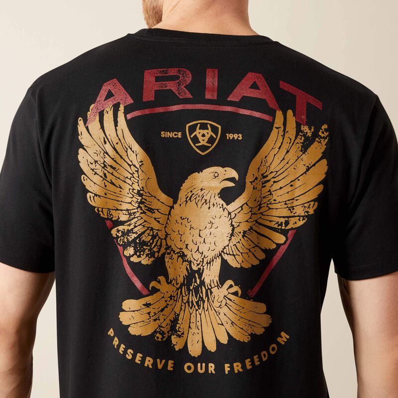 Ariat Mens Ariat Rustic Eagle T-Shirt