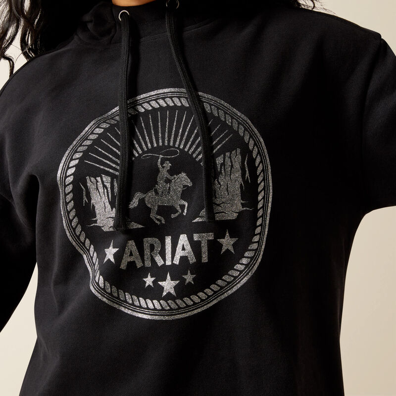 Ariat Womens Black Essential Hoodie - Black