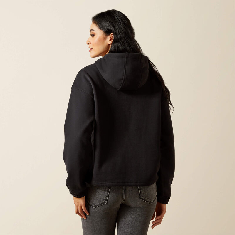 Ariat Womens Black Essential Hoodie - Black