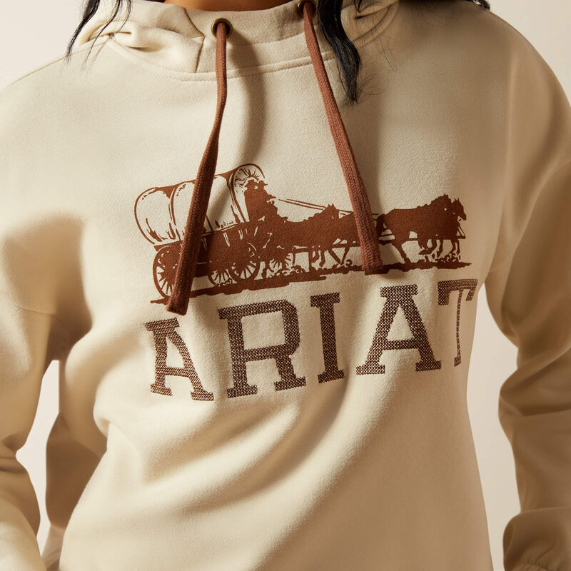 Ariat Womens Essential Hoodie - Oyster Grey