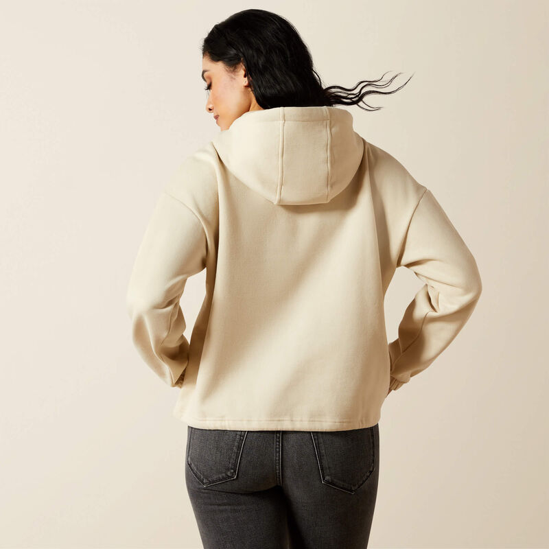 Ariat Womens Essential Hoodie - Oyster Grey