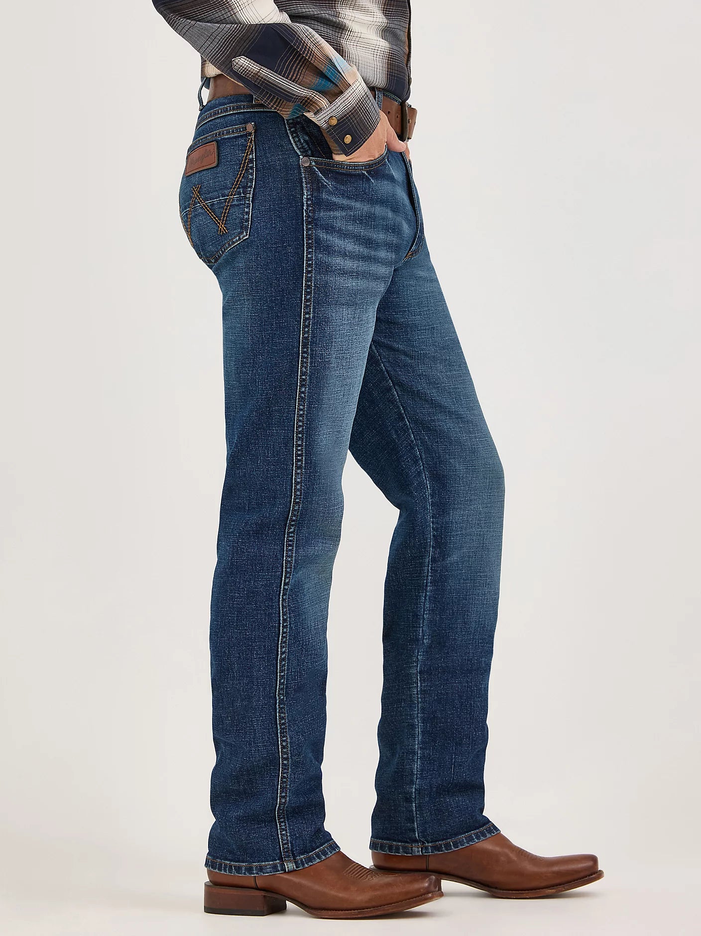 Wrangler Mens Retro® Slim Fit Straight Leg Jean - Jasper