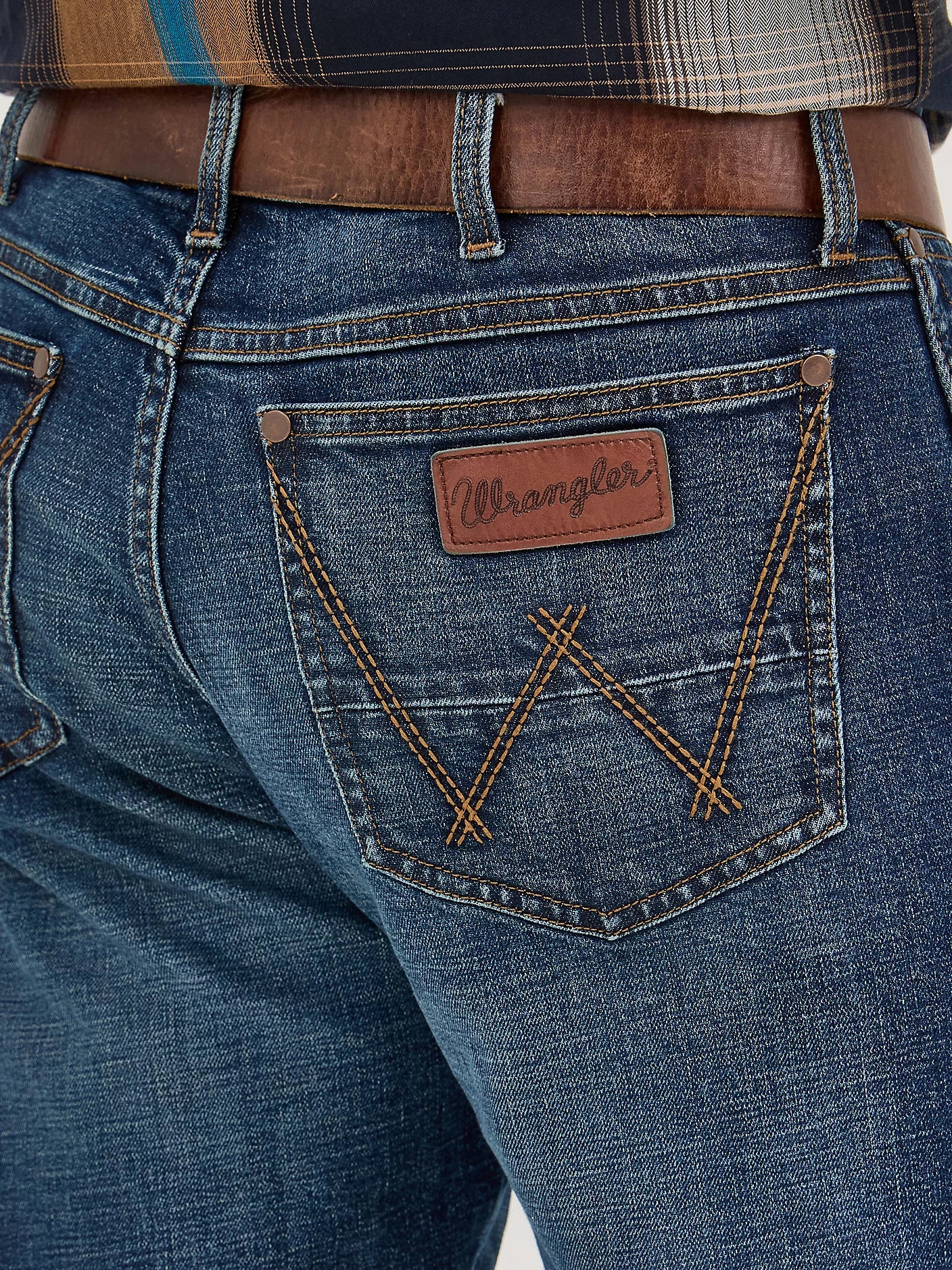 Wrangler Mens Retro® Slim Fit Straight Leg Jean - Jasper