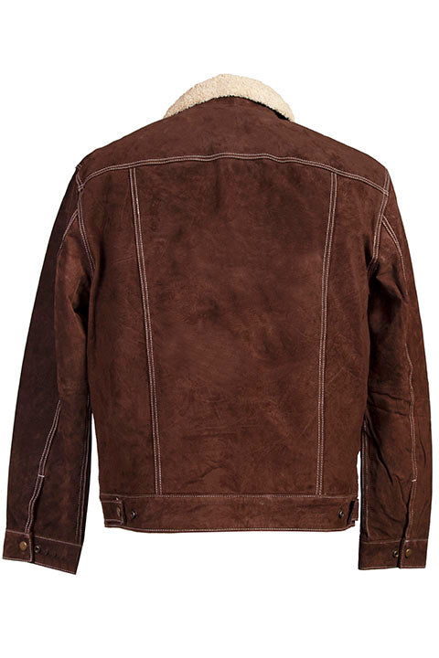 Scully Mens Leather Boar Suede Jean Jacket