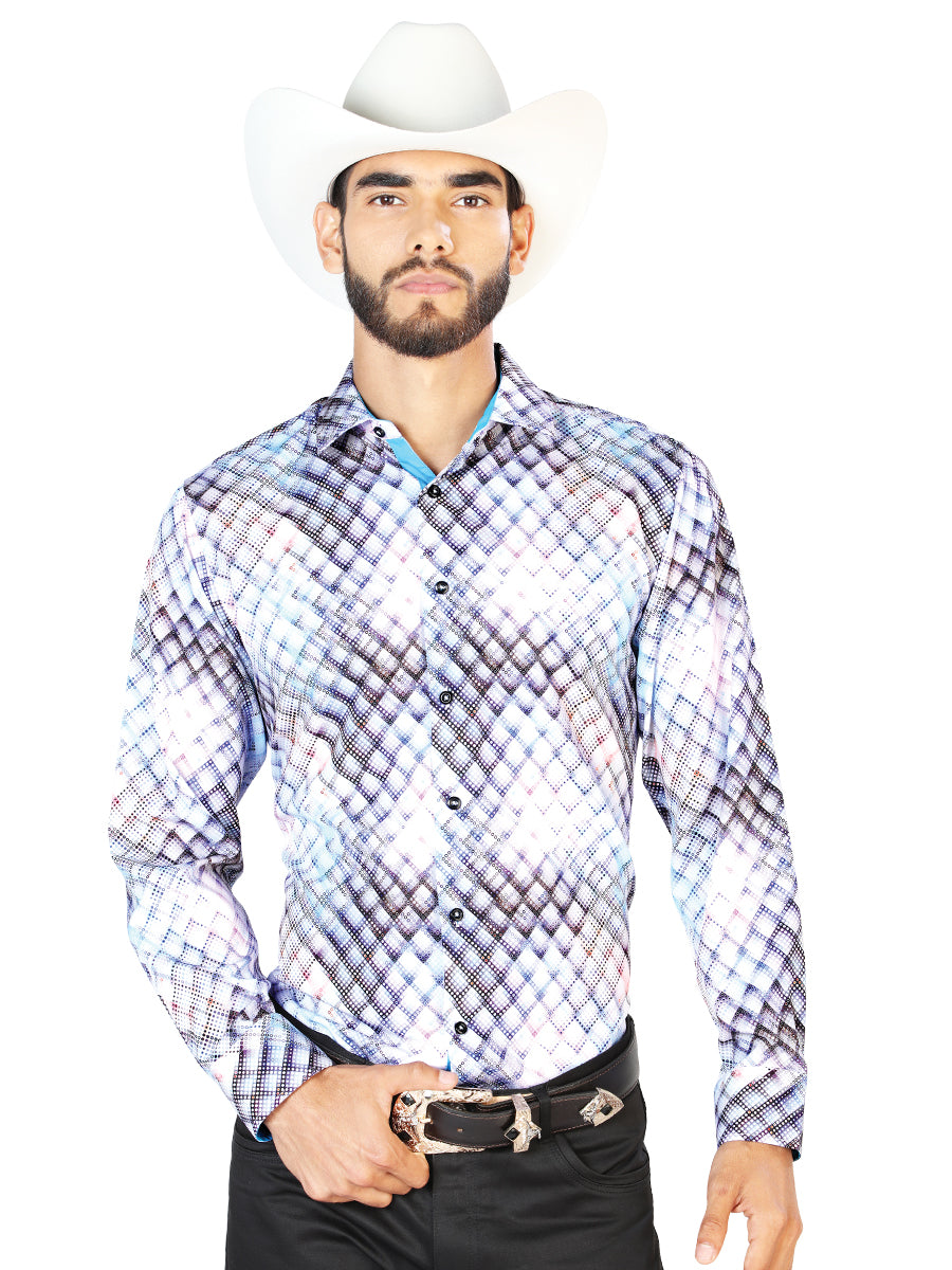 El General Mens Long Casual Sleeve Shirt (White)
