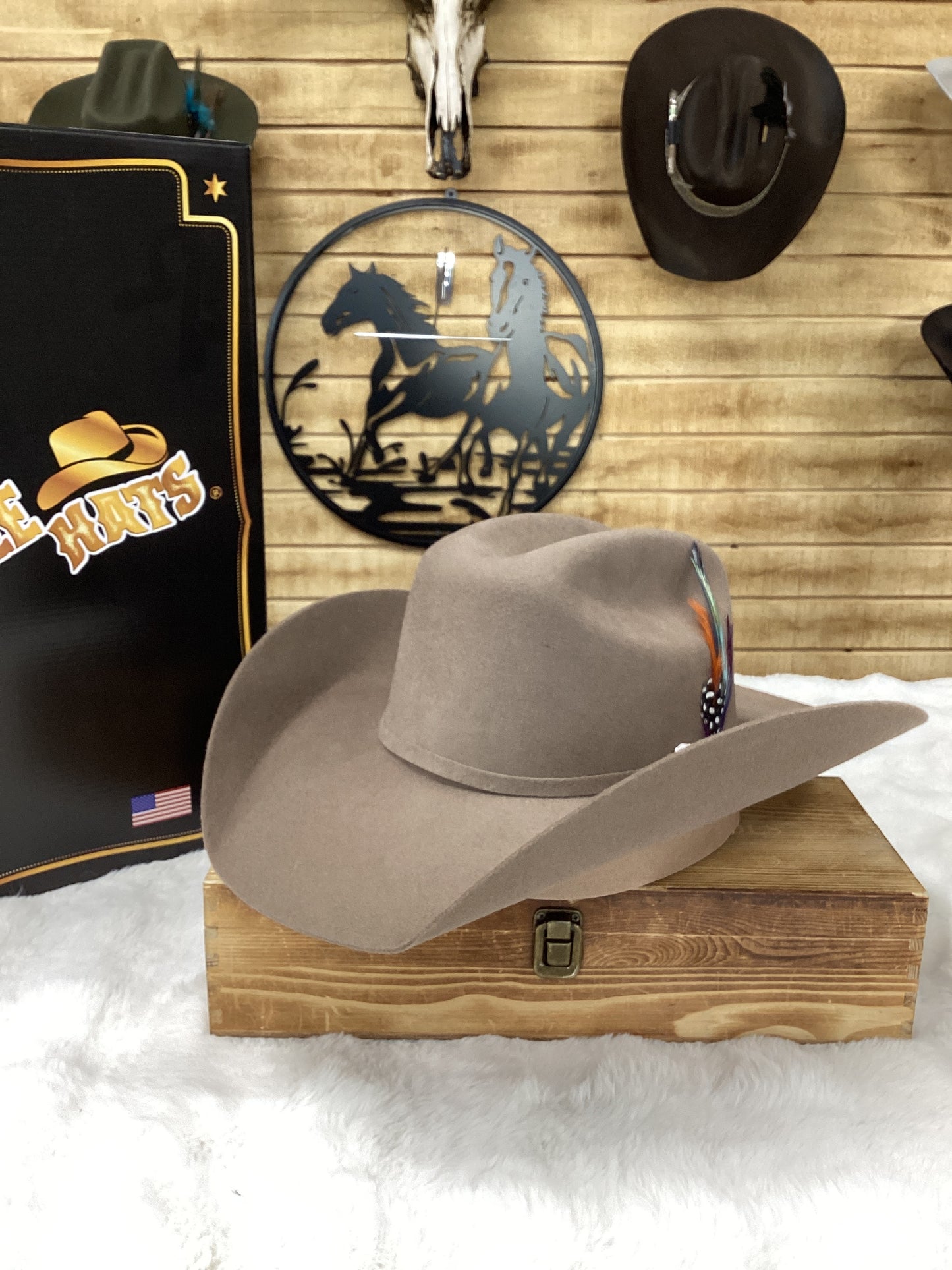 Tennessee Hats 100x Maverick Wool Felt Hat- Sahara