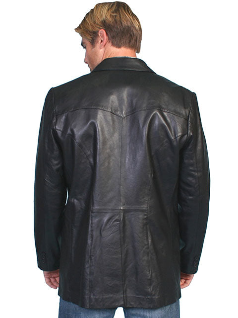 Scully Mens Leather Wear Western Blazer Lamb