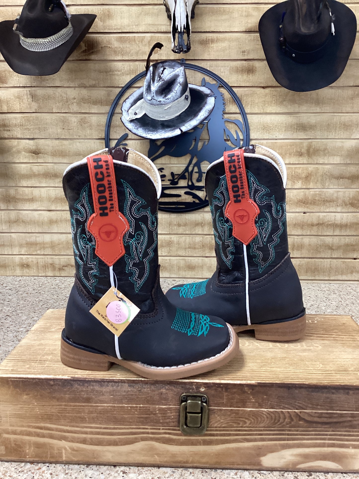 Hooch Kids Jade Boots - Dark Chocolate