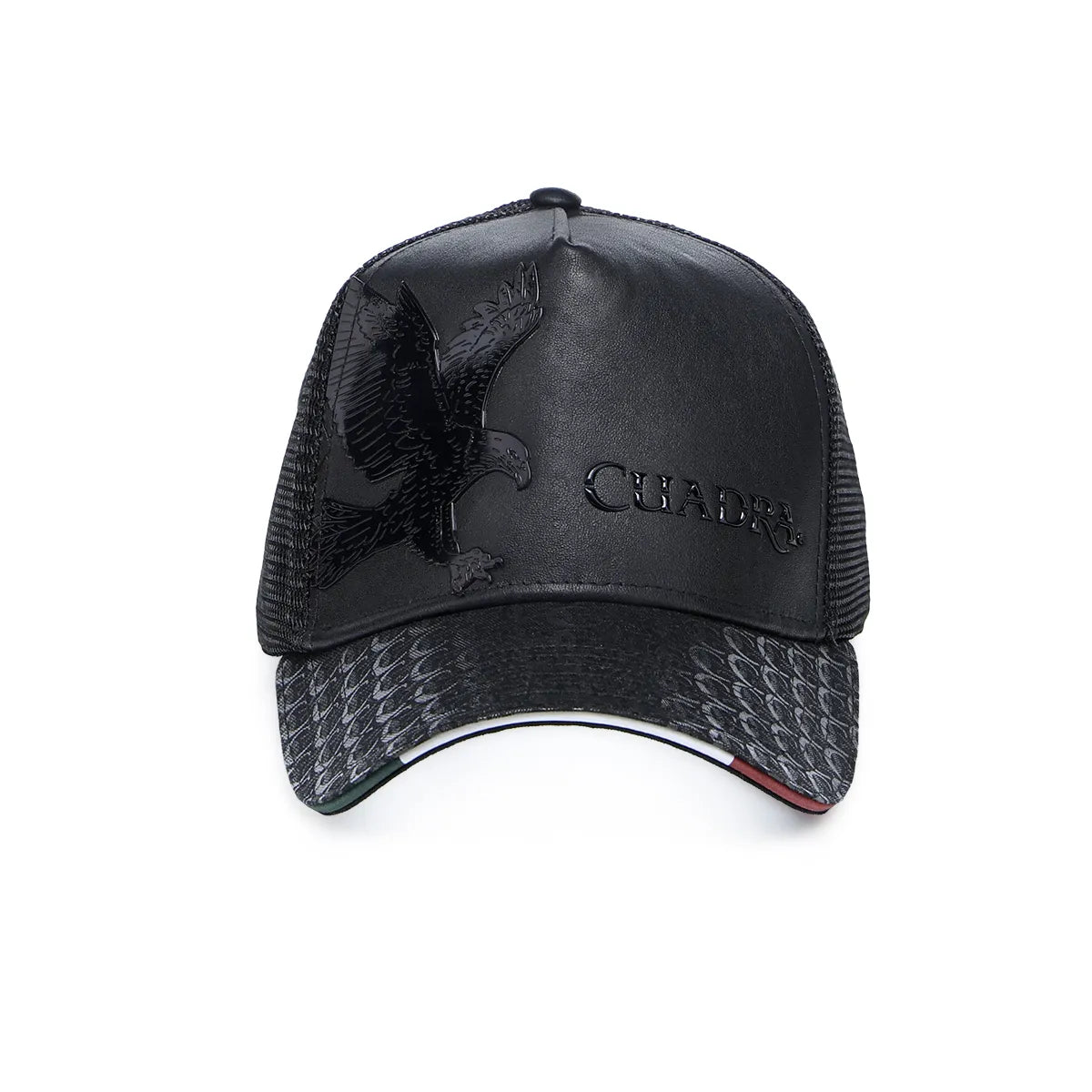 Cuadra Original Leather Cap with Eagle Design for Men β GOC04ME
