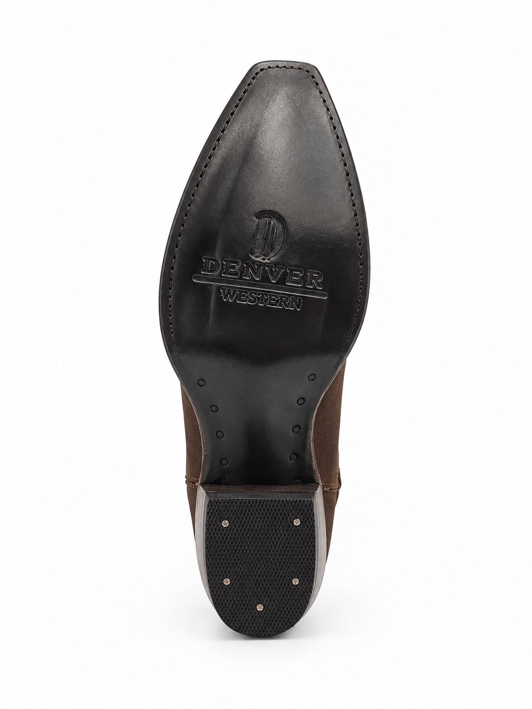 Denver Womens Amara Nobuck Boots Bota Alta - Brown