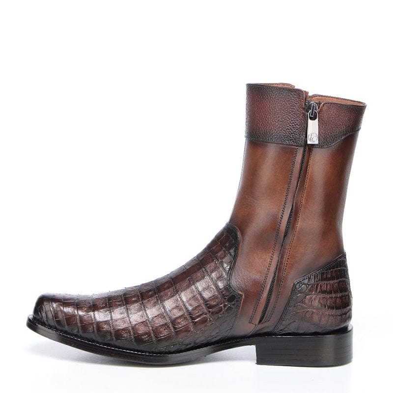Franco Cuadra Mens Caimán Low Shaft Dress Boot - Coppel