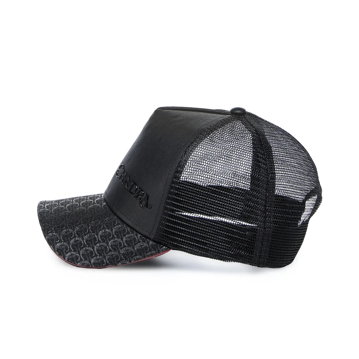 Cuadra Original Leather Cap with Eagle Design for Men β GOC04ME