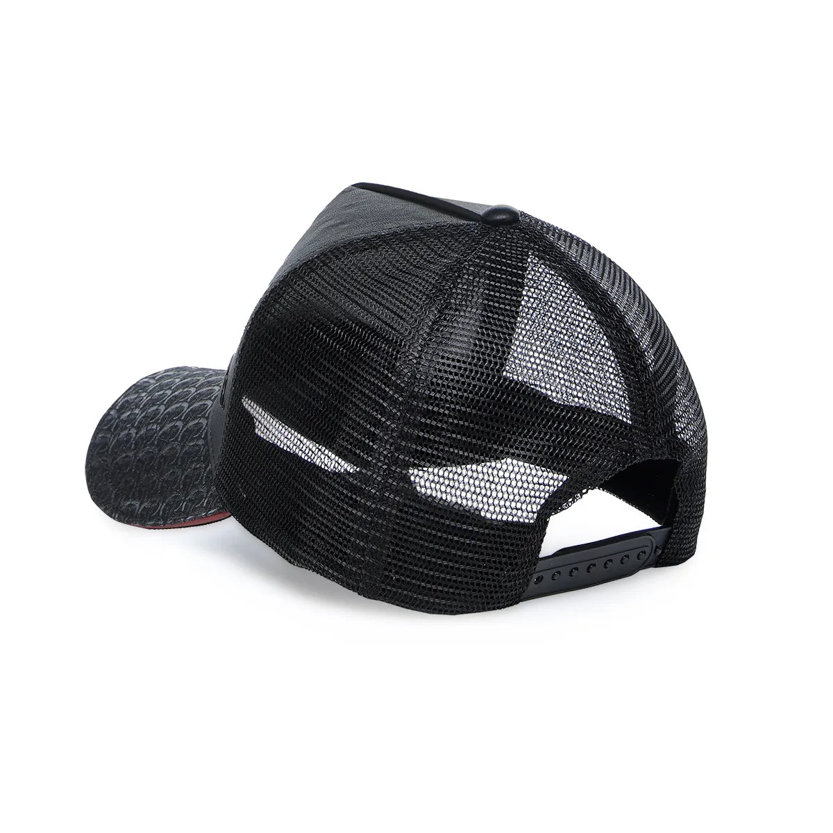 Cuadra Original Leather Cap with Eagle Design for Men β GOC04ME