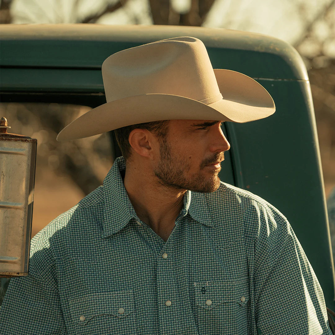Stetson 100x El Presidente Felt Hat  - Silver Belly