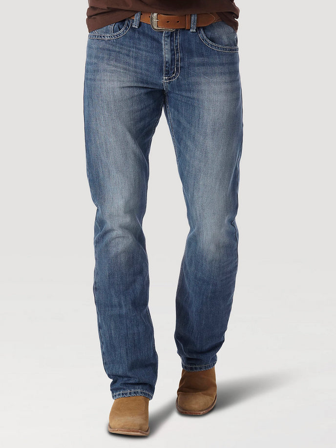 Wrangler Mens Vintage 20x No.42 Bootcut Jean (Light Blue)