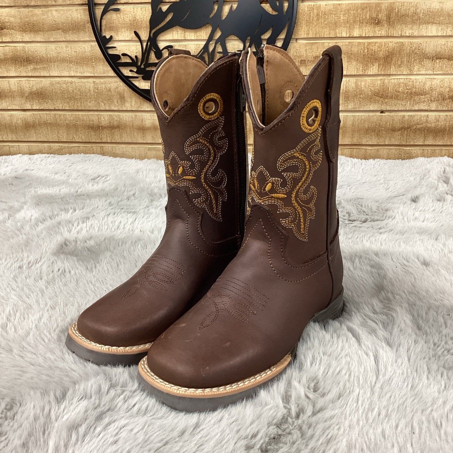 Black Stone Kids Boot Crazy Denver West (Brown) DV200