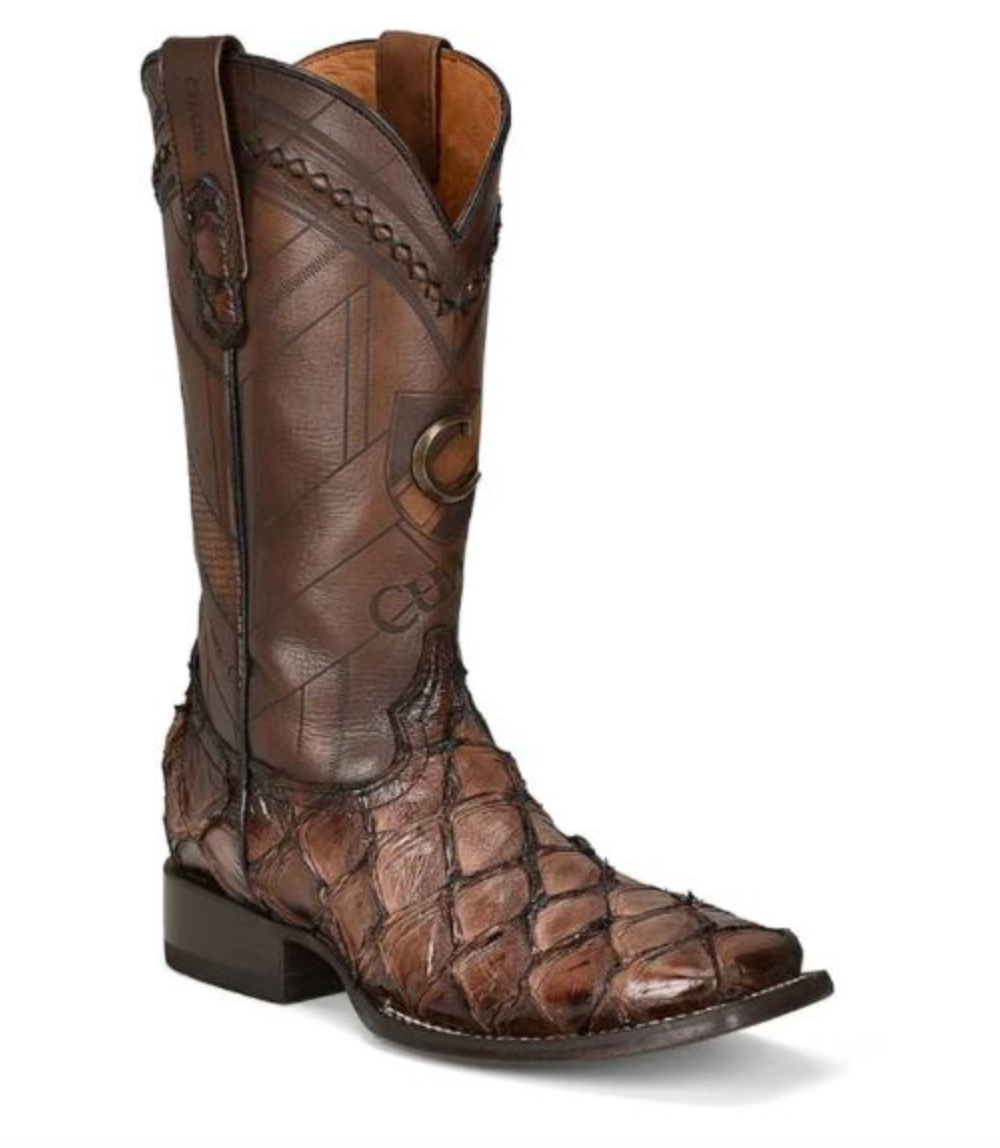 Cuadra Mens Pirarucu Boot - Honey