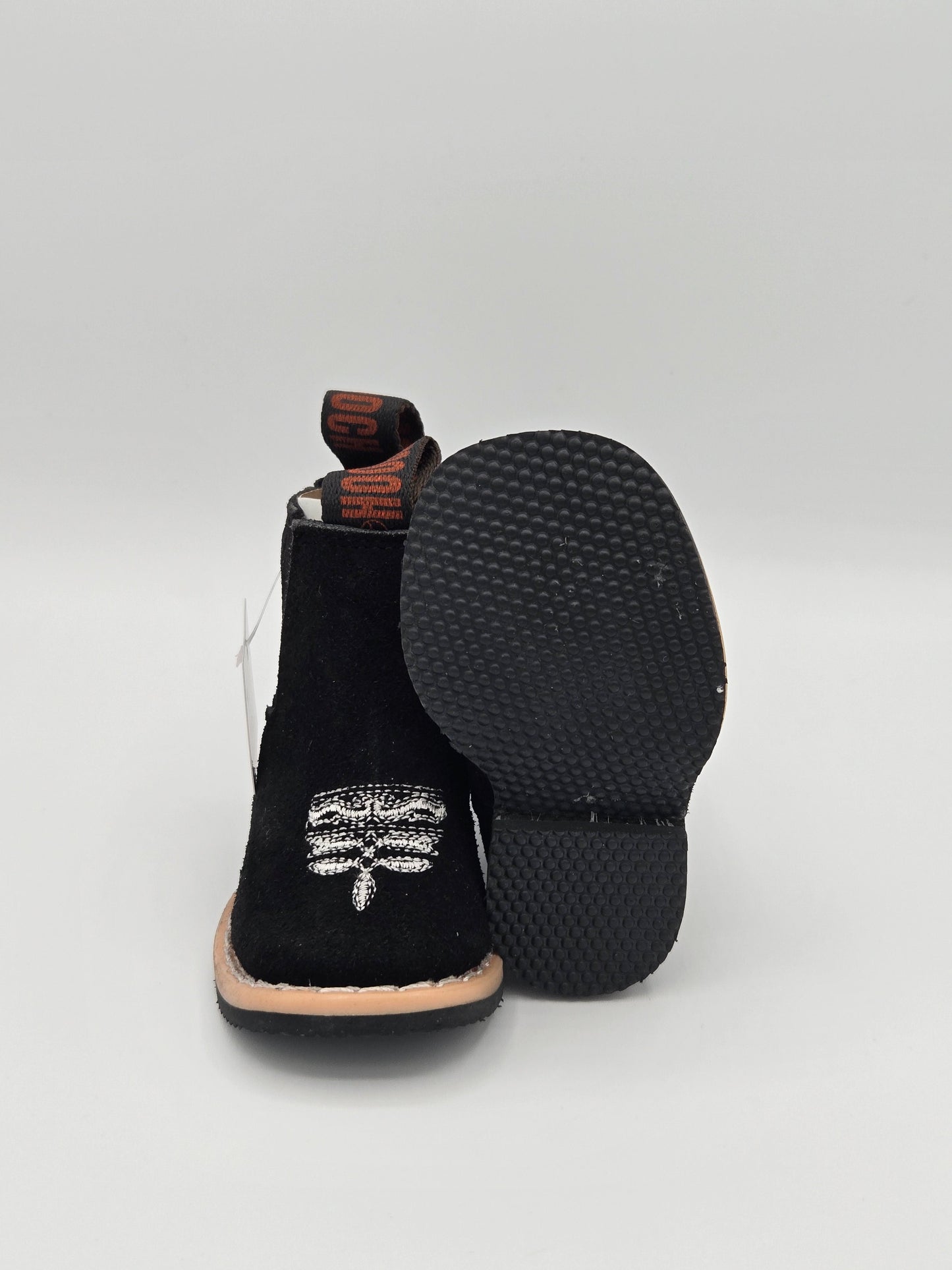 Hooch Baby Suede Boots – Black | The Rancher Brand