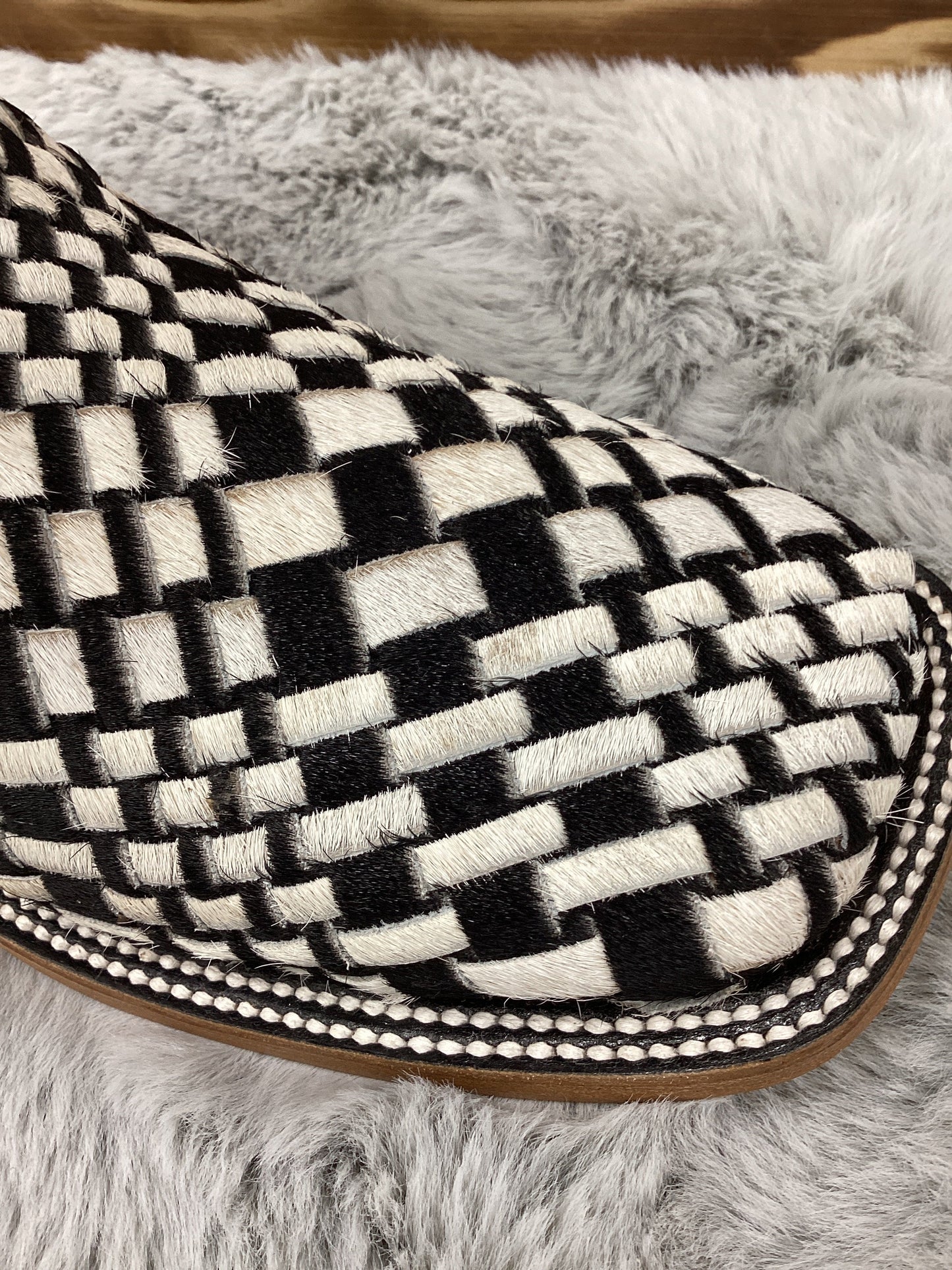 Rockem MenS Boot Arizona Weaved Cowhide