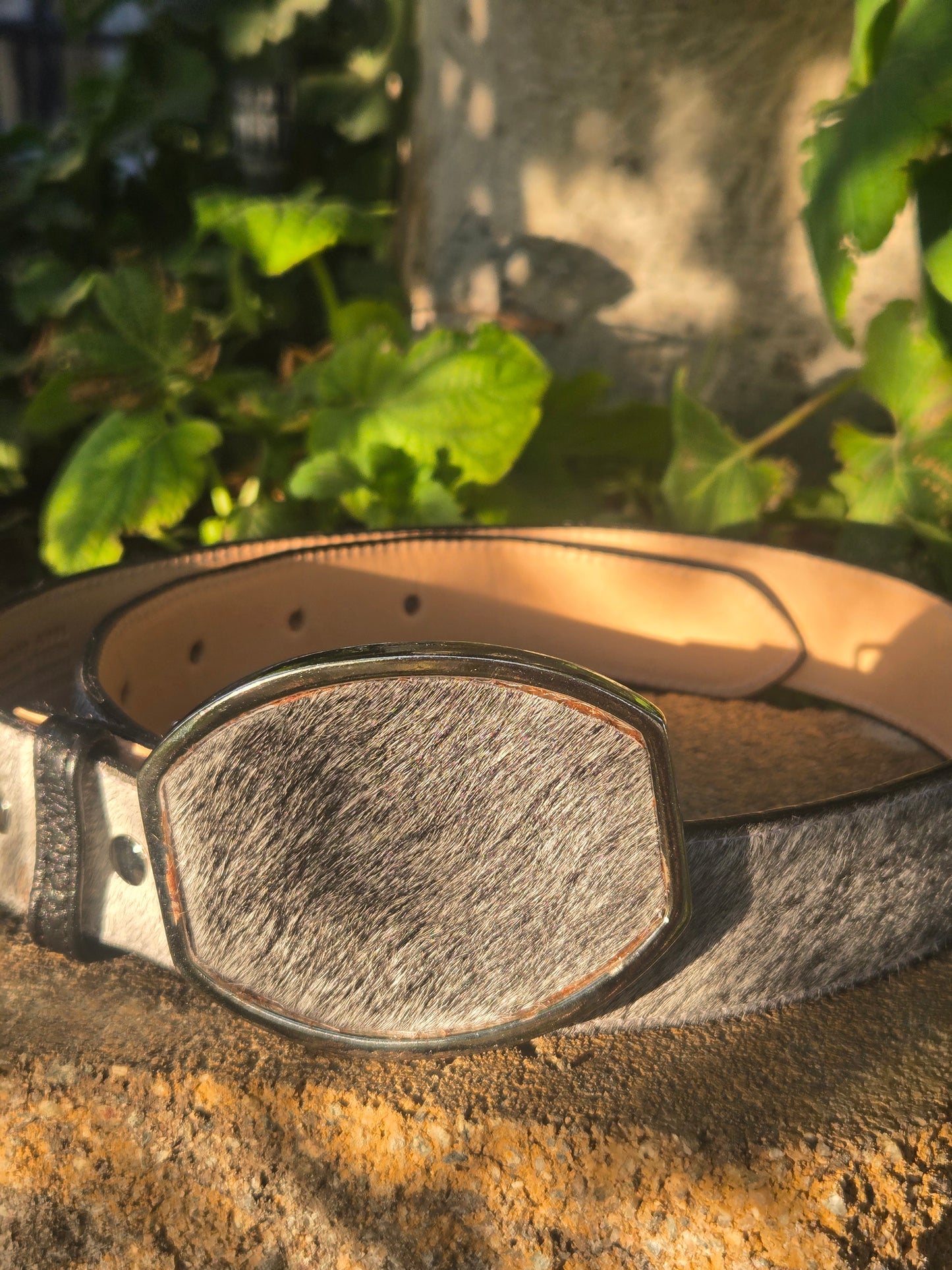 Franco Leather Cowhide Belt